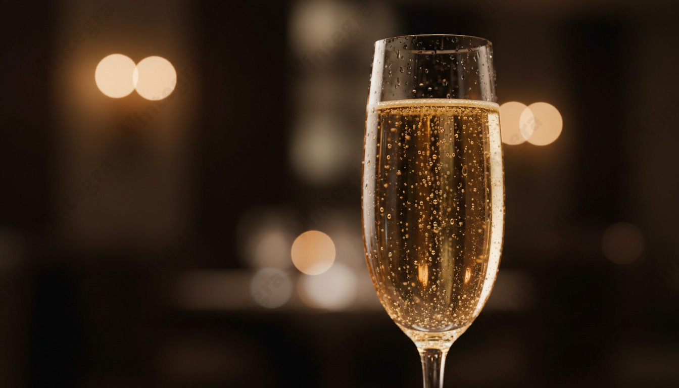 Бокал игристого