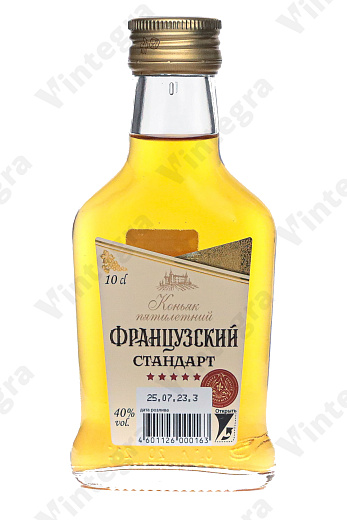 Российский Французский Стандарт 5 лет, 0.1 л., Россия
