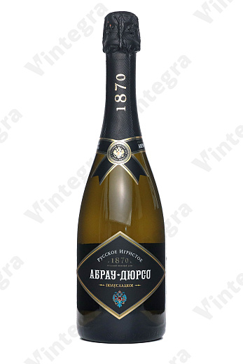 Абрау-Дюрсо, полусладкое, 0.75 л., 12%, Россия