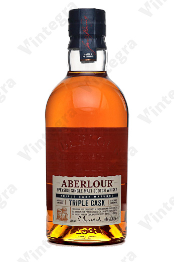 Aberlour Triple Cask Speyside Single Malt Triple Cask Matured, 0.7 л., 40%, Великобритания, подарочная упаковка