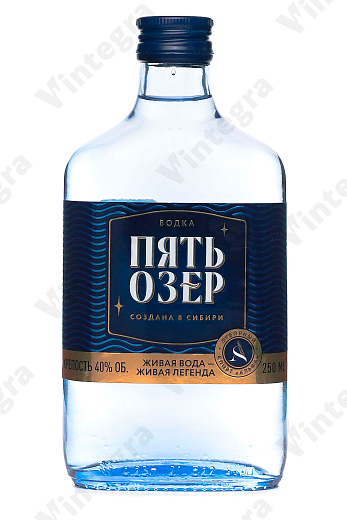 Пять Озер, 0.25 л., 40%, Россия