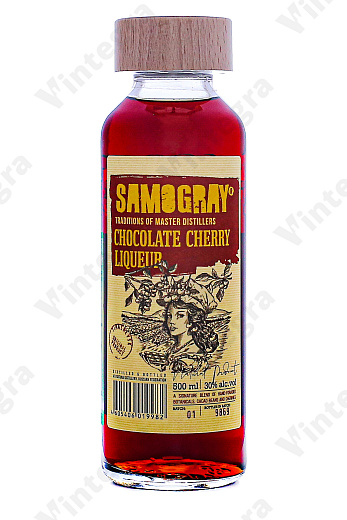 Самограй Шоколад-Вишня, 0.5 л., 30%, Россия