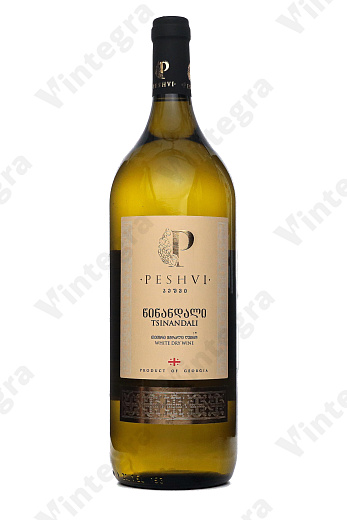 Пешви Цинандали, 2019, сухое, 1.5 л., 13%, Грузия