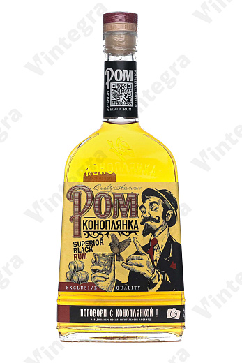 Коноплянка Ром, 0.5 л., 38%, Беларусь