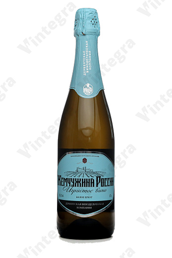 Жемчужина России белое, брют, брют, 0.75 л., 11%, Россия