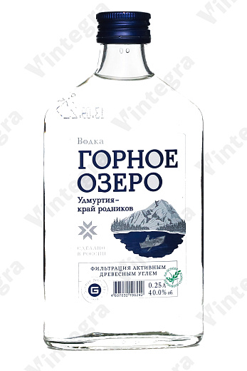 Горное озеро, 0.25 л., 40%, Россия