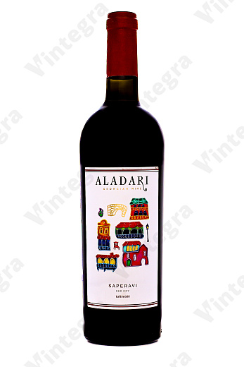 Аладари Саперави, 2020, сухое, 0.75 л., 13.5%, Грузия
