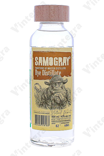 Самограй Ржаной Дистиллят, 0.5 л., 43%, Россия