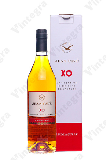 Jean Cave XO, 0.7 л., 40%, Франция, подарочная упаковка