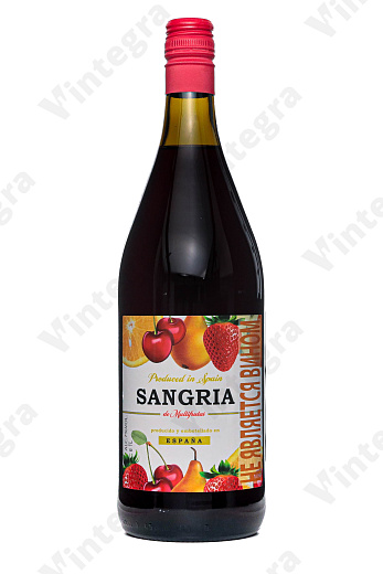 Sangria de Multifrutas, 2022, сладкое, 1 л., 7%, Испания