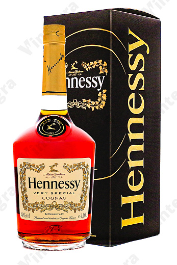 Hennessy VS, 1 л., 40%, Франция, подарочная упаковка