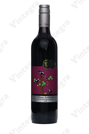 Three Jailbirds Cabernet Sauvignon, 2018, сухое, 0.75 л., 14.5%, Австралия