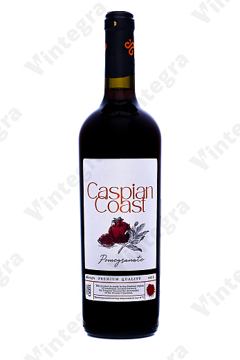 Каспиан Кост Гранатовое, полусладкое, 0.75 л., 11.5%, Азербайджан