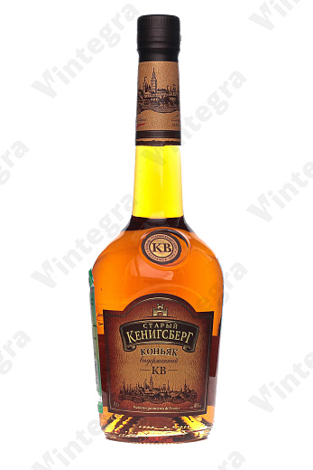 Старый Кенигсберг выдержанный КВ 6 лет, 0.5 л., 40%, Россия