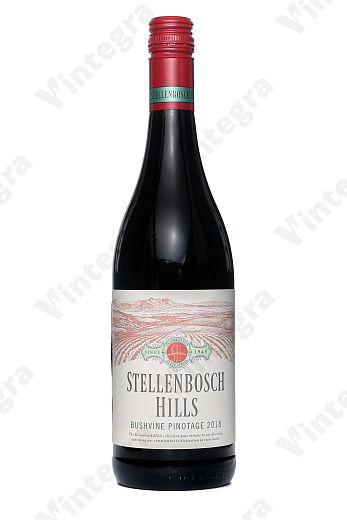Stellenbosch Hills Bushvine Pinotage, 2018, сухое, 0.75 л., 14.5%, Южная Африка