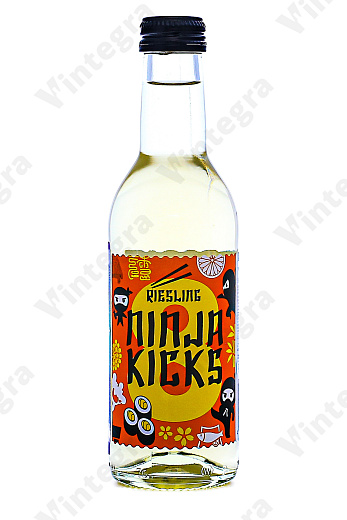 Ninja Kicks Riesling, 2023, сладкое, 0.25 л., 8%, Германия