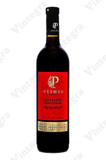 Пешви Хванчкара, 2022, полусладкое, 0.75 л., 13%, Грузия