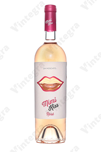 MiMi Kiss Da Moscato Rose, сладкое, 0.75 л., 6%, Италия
