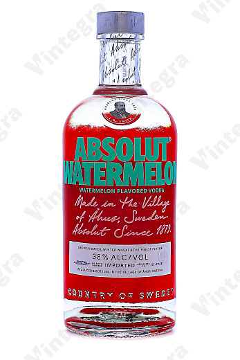 Absolut Watermelon, 0.7 л., 38%, Швеция