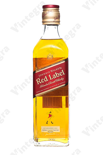 Johnnie Walker Red Label, 0.35 л., 40%, Великобритания