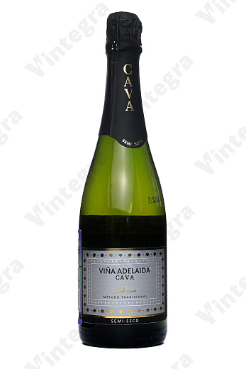 Cava Vina Adelaida, 2021, полусухое, 0.75 л., 13.5%, Испания