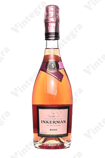 Инкерман, розовое, полусладкое, полусладкое, 0.75 л., 11.5%, Россия