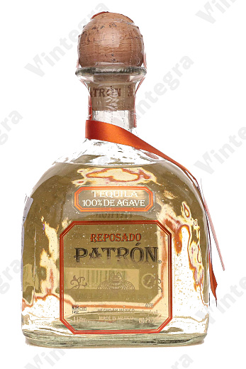 Patron Reposado, 1 л., 40%, Мексика, подарочная упаковка