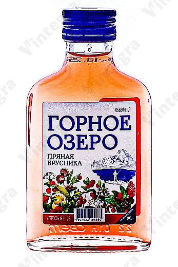 Горное озеро пряная брусника, 0.1 л., 18.5%, Россия