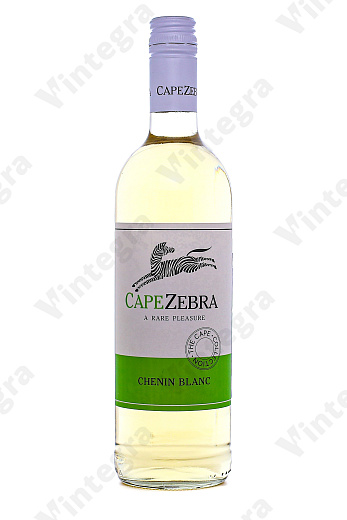 Cape Zebra Chenin Blanc, 2023, полусухое, 0.75 л., 11.5%, Южная Африка