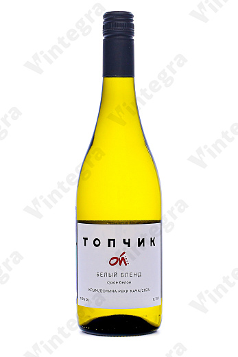 ТопчикОй 1679 Белый Бленд, 2024, сухое, 0.75 л., 13%, Россия