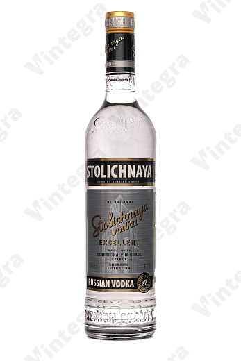 Столичная Экселлент, 0.7 л., 40%, Россия