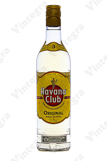 Havana Club Anejo Original 3 years old, 0.7 л., 37.5%, Куба