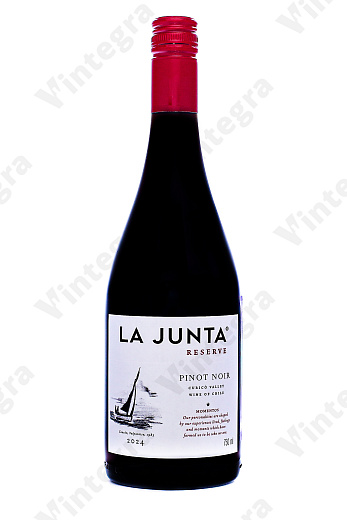 La Junta Reserva Pinot Noir, 2024, сухое, 0.75 л., 13%, Чили
