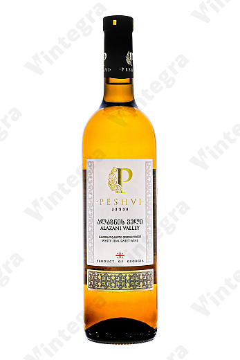 Пешви Алазанская Долина, 2023, полусладкое, 0.75 л., 12.5%, Грузия