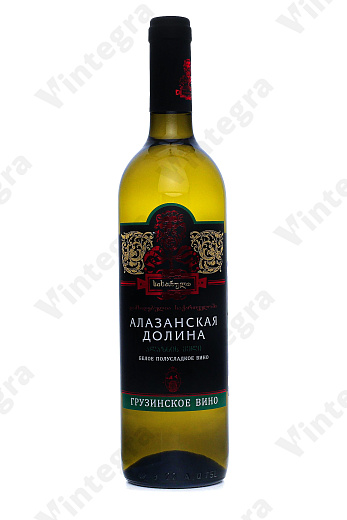 Сихарули Алазанская Долина, 2022, полусладкое, 0.75 л., 12%, Грузия