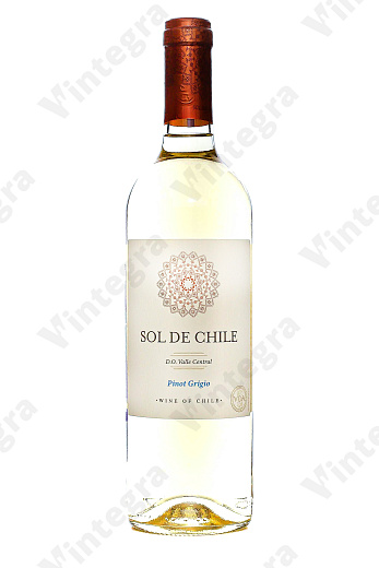 Sol de Chile Pinot Grigio, 2022, сухое, 0.75 л., 12.5%, Чили