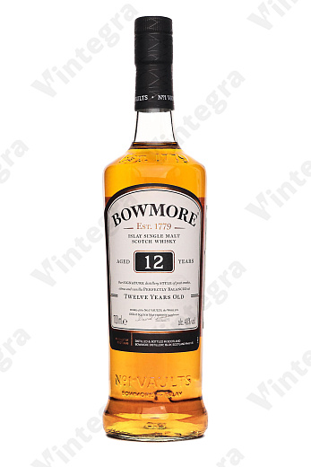 Bowmore 12 years old, 0.7 л., 40%, Великобритания