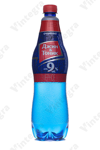 Джин-Тоник, 0.9 л., 9%, Россия