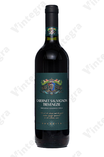 Solarita Cabernet Sauvignon Trevenezie, 2021, сухое, 0.75 л., 13%, Италия