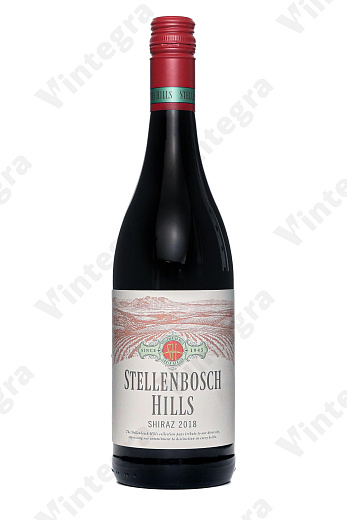 Stellenbosch Hills Shiraz, 2018, сухое, 0.75 л., 15%, Южная Африка