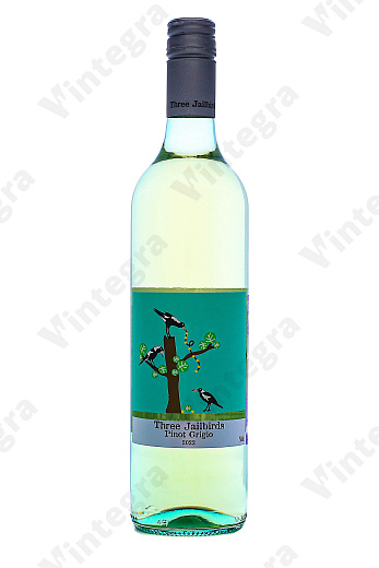 Three Jailbirds Pinot Grigio, 2022, сухое, 0.75 л., 12%, Австралия