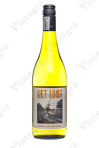Get Lost Chenin Blanc I Pinot Grigio, 2023, полусухое, 0.75 л., 12%, Южная Африка