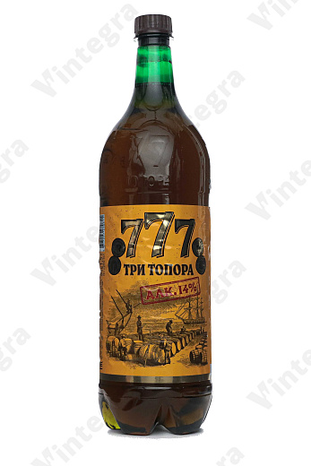 Три топора, полусладкое, 1.5 л., 14%, Россия