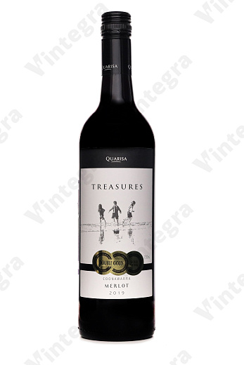 Quarisa Treasures Merlot, 2019, сухое, 0.75 л., 14.5%, Австралия