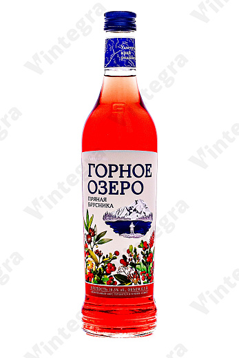 Горное озеро пряная  брусника, 0.5 л., 18.5%, Россия