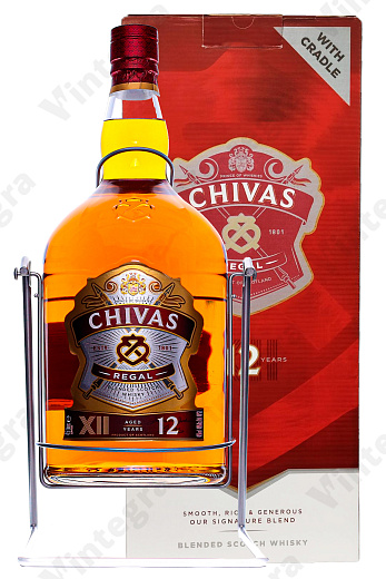 Chivas Regal 12 years old, 4.5 л., 40%, Великобритания, качели