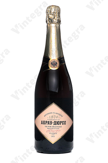 Абрау-Дюрсо Виктор Дравиньи, 2021, брют, 0.75 л., 12%, Россия