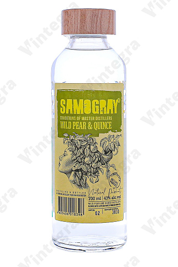 Самограй Дикая Груша и Айва, 0.7 л., 43%, Россия