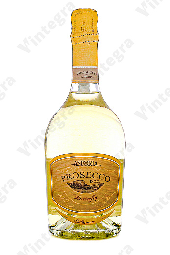 Astoria Prosecco DOC Butterfly, 2024, брют, 0.75 л., 11%, Италия