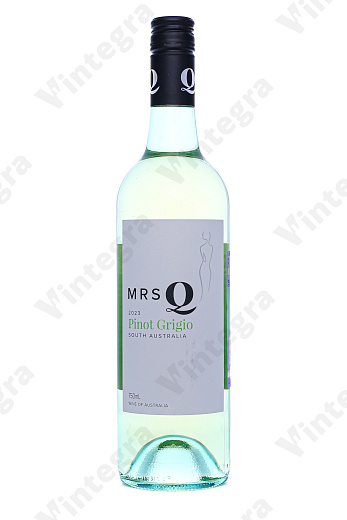 Mrs Q Pinot Grigio, 2023, полусухое, 0.75 л., 12.5%, Австралия